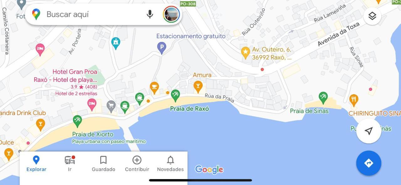 Apartamento Lb, Vistas A La Ria Raxó Zewnętrze zdjęcie